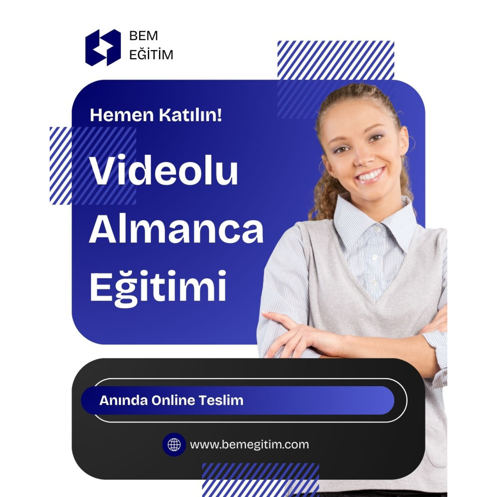 87 Saat A1 Seviyesinde Almanca Dil Eğitim Videosu